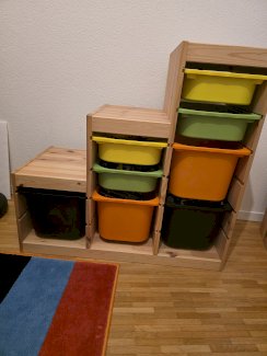 Ikea Aufbewahrungsregal mit Boxen - Gratisinserat.ch