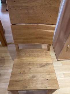 Stühle Holz eiche massiv - Gratisinserat.ch