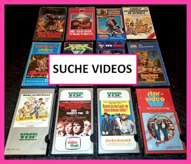 Kaufe alte VHS Videokassetten Videofilme - Gratisinserat.ch