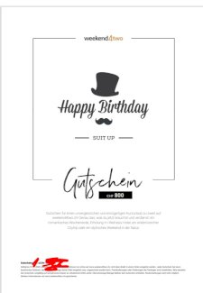 Gutschein Weekend 4 two 800.- - Gratisinserat.ch