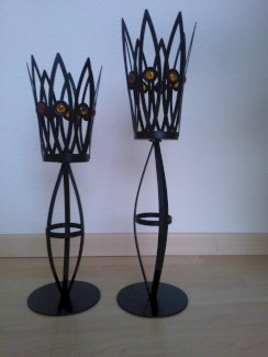 PartyLite African Kerzenständer 2er- Set