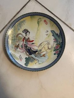Teller Vintage China Geisha von Zhao Humin - Gratisinserat.ch