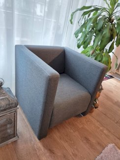 2mal Sessel Zürich I grau - Gratisinserat.ch