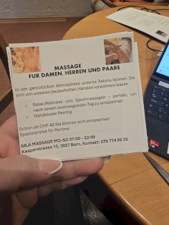 Massage in Bern - Gratisinserat.ch