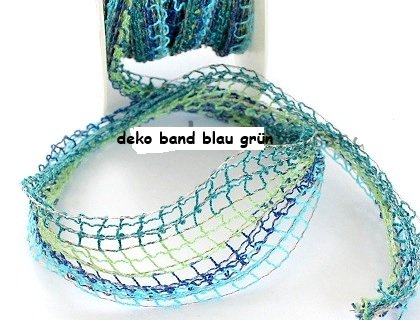 Dekoband  blau - Gratisinserat.ch