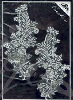 Spitzenapplikation mit Perlen - Gratisinserat.ch