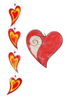 Suncatcher / Girlande Herz - Gratisinserat.ch