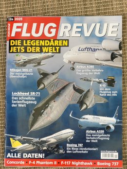 Flugrevue, Luft- und Raumfahrt-Magazin, 2023/2024/2025