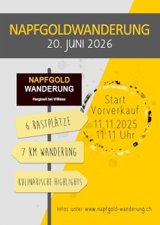 Napfgoldwanderung 2026 - Gratisinserat.ch