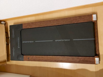 sWalk Lite Laufband dunkle Holzoptik (Sportstech) - Gratisinserat.ch