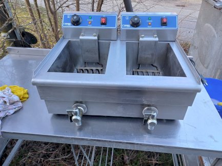 Weber Fritteuse 2x 10 Liter  - Gratisinserat.ch