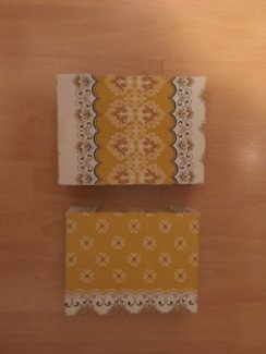 Stoffdeko Box