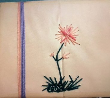 Farbige Blume Stickerei Gemälde - Gratisinserat.ch