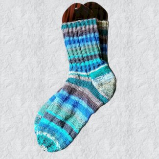 Handgestrickte Socken Gr. 38