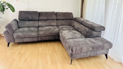 Alcantara Ecksofa - Gratisinserat.ch