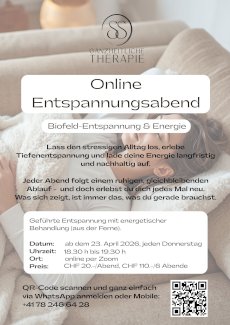 Online Entspannungsabende - Gratisinserat.ch