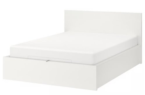 Bett Malm mit Aufbewahrung, inkl. Matratze - Gratisinserat.ch
