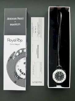 Audemars Piguet Royal Pop x Swatch ocho Negro - Gratisinserat.ch