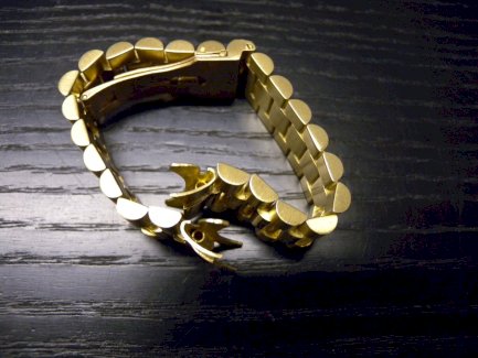 Goldarmband von Rolex 18 K Gelbgold 