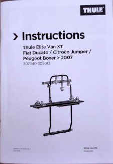 Velo Träger Thule Elite Van XT für Camper - Gratisinserat.ch
