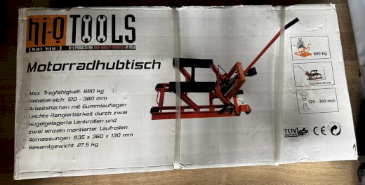 Motorradhubtisch - Gratisinserat.ch