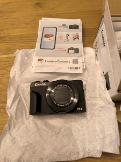 canon power shot G7X mark III schwarz