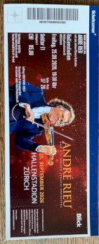 Konzertkarte ANDRE`RIEU