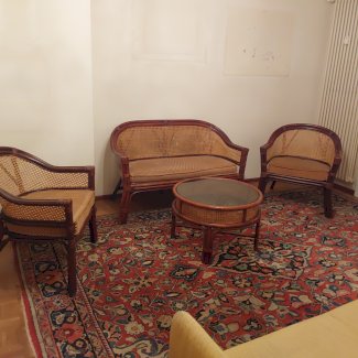 Rattan Wohnlanschaft 4 teilig