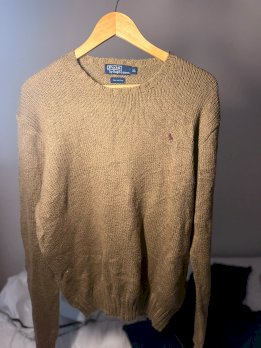 Grüner Ralph Lauren Strickpullover 