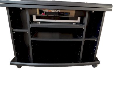TV Möbel schwarz, gebraucht, gratis