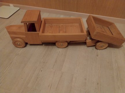Holz Spiel LKW