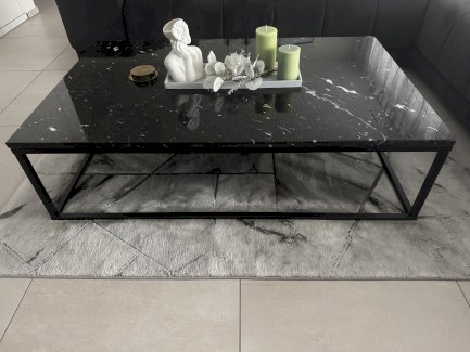Livique Salontisch Nissa, echter Marmor schwarz - Gratisinserat.ch