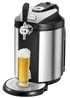 Bierzapfanlage, mit Kühlung und CO2-Patronen, für 5 Liter Fässer - Gratisinserat.ch