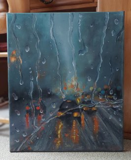 Regen Autos, gemalt von mir. Profi. - Gratisinserat.ch