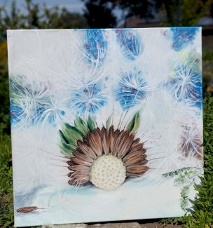 Pusteblume Gemaelde neu, gemalt von mir. - Gratisinserat.ch