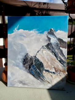 Berge handgemalt - Gratisinserat.ch