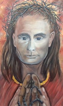 Braun, Portrait. Von Kunstlerin direkt.