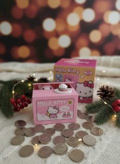 Hello Kitty Spardose Münz Sparkässeli Münzen Sparschwein - Gratisinserat.ch