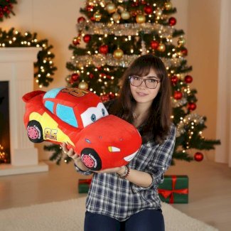 Disney Lightning McQueen Plüschtier ca. 55 cm Auto Kuscheltier - Gratisinserat.ch