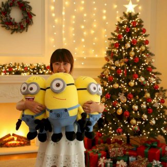 Minions Trio Kevin Stuart Bob je ca. 50 cm Plüschtier Set Minion Kuscheltier Stofftier - Gratisinserat.ch