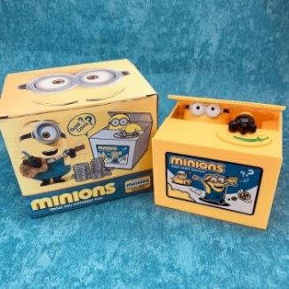Minions Spardose Münz Sparkässeli lustiges Minion Geschenk für Kinder und Fans Sparschwein Spardose - Gratisinserat.ch