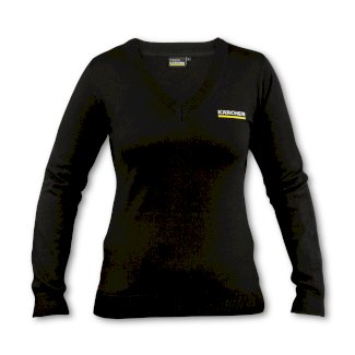 Kärcher - Feinstrickpullover Damen mit V-Ausschnitt, Gr. L