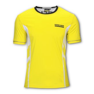 Kärcher - Sport-Funktionsshirt Herren, Gr. XXXXL, gelb/weiß