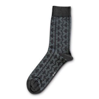 Kärcher - Socken K-LINE Black Pattern, Grösse 45-48