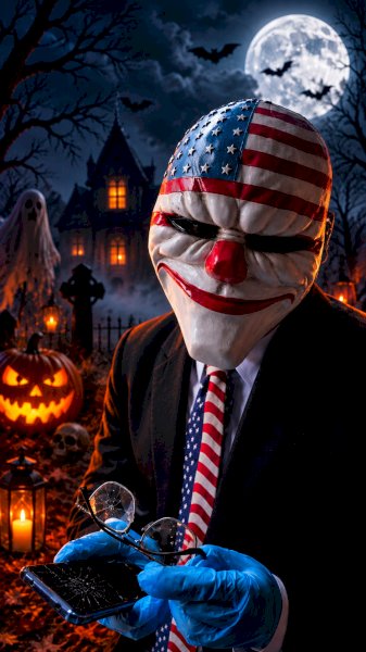 🤡 PAYDAY Dallas Maske 💀 Halloween Fasnacht Cosplay 🎭