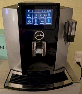 Kaffeevollautomat JURA S8 Moonlight Silver zu verkaufen