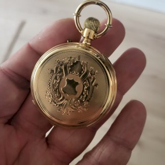 ANTIKE SCHWEIZER TASCHENUHR 18K GOLD (750)CA.1900 15RUBIS - Gratisinserat.ch