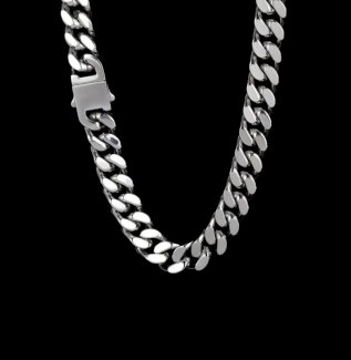Edelstahl Halskette Cuban Link  - Gratisinserat.ch