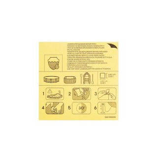 Reparaturflicken selbstklebend wasserfest 10er Set - Gratisinserat.ch