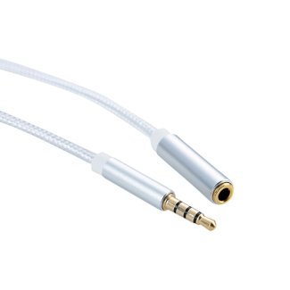 AUX Audiokabel 2 m weiss